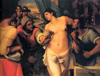 Sebastiano Del Piombo : The Martyrdom of St. Agatha